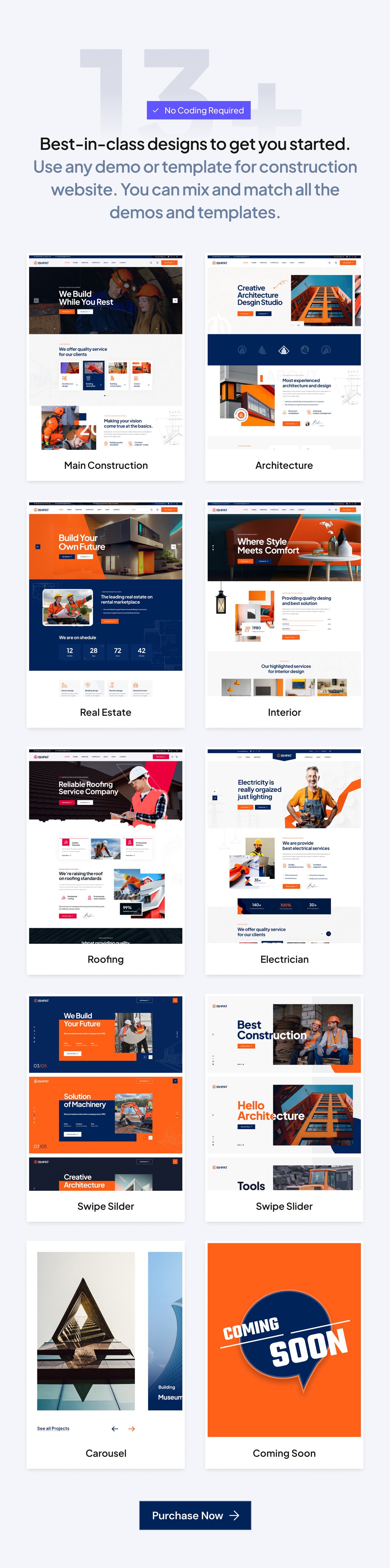 Ishpat - Construction WordPress Theme