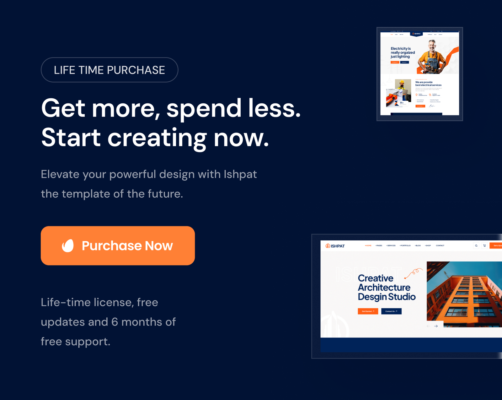 Ishpat - Construction WordPress Theme